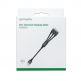 Качествен многофункционален кабел за microUSB, Lightning и USB-C стандарти (20см) - 4smarts 3in1 Cable ForkCord (черен) 3