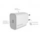 Захранване за ел. мрежа с USB-C изход и USB-C към USB-C кабел - 4smarts Wall Charger VoltPlug PD 20W (бял) 3