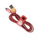 MicroUSB кабел за устройства с MicroUSB стандарт (120 см) - Marvel Iron Man Micro USB Cable (червен) 1