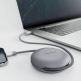 Vonmahlen Premium Cable USB-A to microUSB - USB-A към microUSB 2.0 плетен кабел за устройства с USB-C порт (100 см) (сребрист) 4