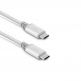 USB-C кабел за Macbook и устройства с USB-C (100см) - Moshi Integra USB-C 60W Charge Cable (светлосив) 2