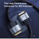 DVI към DVI кабел (100 см) - Baseus Enjoyment Series DVI Male To DVI Male Cable (CAKSX-Q0G) (черен) 1