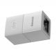 Комплект Ethernet удължителен адаптер за свъзване на два RJ45 кабела (бял) - Baseus Airjoy Series Network Cable Connector Set 1000 Mbps (10 броя) 6