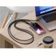Универсална връзка за носене през врата за смартфони с вграден USB-C към USB-C кабел - Satechi OntheGo Crossbody Phone Lanyard USB-C Cable 60W (черен) 9