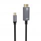 Кабел с поддръжка на 4K за свързване от USB-C към HDMI - Wozinsky WCCH-01 4K 60Hz USB-C to HDMI Cable (черен) (180 см) 3