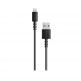 Сертифициран Lightning кабел за iPhone, iPad и iPod с Lightning (180 см) - Anker Powerline Select Plus Lightning cable (черен) 1
