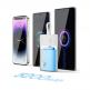 Външна батерия 10000 mAh с вграден Lightning кабел и USB-C порт - Baseus Popsicle Power Bank with Lightning Cable 20W 5200mAh (бял-зелен) 9