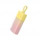 Външна батерия 10000 mAh с вграден Lightning кабел и USB-C порт - Baseus Popsicle Power Bank with Lightning Cable 20W 5200mAh (жълт-розов) 2
