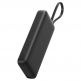 Външна батерия с вграден USB-C кабел, USB-C и USB-A портове и технология за бързо зареждане - Acefast M22 Power Bank PD 130W 20000 mAh with Built-in USB-C Cable (черен) 1