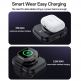 Преносима външна батерия с USB-C порт и безжично зареждане с MagSafe и Apple Watch - Yesido YP59 Magnetic Wireless Charging Power Bank 5000 mAh 20W (черен) 4