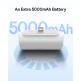 Външна батерия с Lightning конектор - Baseus Compact Powerbank Lightning Connector 5000mAh 20W (P10068307213-00) (бял) 3