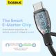 Здрав кабел за бързо зареждане за устройства с USB-C порт (120 см) - Baseus Superior Pudding Series USB-C to USB-C Cable PD 2.0 100W (P10355702111-B1) (черен) 3