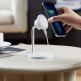 Настолна поставка за безжично зареждане на iPhone с MagSafe (бял)	 - ESR Halolock Shift Magnetic MagSafe Wireless Charging Stand 15W 3