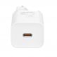 Захранване за ел. мрежа с USB-C изход с технология за бързо зареждане - Baseus Super Si USB-C PD Wall Charger 25W (CCSP020102) (бял) 6