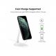Поставка за безжично зареждане съвместима само с кейсове MagEZ за iPhone и смартфони - Pitaka MagEZ Mount Qi Desktop (бял) 3