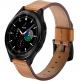 Кожена каишка от естествена кожа за Samsung Galaxy Watch, Huawei Watch, Xiaomi, Garmin и други часовници с 20мм захват - Tech-Protect Leather Band Herms 20mm (кафяв) 3