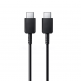 Захранване за ел. мрежа с 2 x USB-A и 1 x USB-C изходи за мобилни устройства - Samsung KeyCo 3-in-1 Adapter 25W (черен) 1