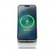 Поставка (пад) за безжично зареждане за iPhone с Magsafe - Nomad Stand One Magnetic Wireless Qi Charging Stand 15W (бял) 1