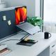 Сгъваема алуминиева поставка за MacBook и лаптопи от 11 до 17 инча и пад за безжично зареждане на Qi съвместими устройства - Alogic Elite Aluminum Laptop Stand With Wireless Charger 10W (черен) 4