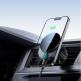 Поставка за радиаторa на кола с безжично зареждане за iPhone с Magsafe - Joyroom Magnetic Wireless Air Vent Car Mount 15W (черен) 3