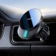 Поставка за радиаторa на кола с безжично зареждане за iPhone с Magsafe - Joyroom Magnetic Wireless Air Vent Car Mount 15W (черен) 4