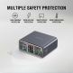 Захранване за ел. мрежа за лаптопи, смартфони и таблети с 1xUSB-A и 5xUSB-C изходи с технология за бързо зареждане - 4Smarts Desk Charger Lucid GaN DIY 360W 9