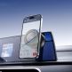 Магнитна поставка за таблото или стъклото на кола с безжично зареждане за iPhone с MagSafe - Wozinsky WUSQ-01 Magnetic Car Phone Mount 15W (черен) 4