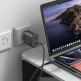 Захранване за ел. мрежа за лаптопи, смартфони и таблети с USB-A и 2xUSB-C изходи с технология за бързо зареждане - Yesido YC144C GaN Fast Wall Charger 65W (черен) 2
