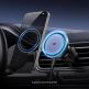 Магнитна поставка за радиатора на кола с безжично зареждане за iPhone с MagSafe - Ugreen W708 Qi2 Magnetic Car Wireless Charger 15W (черен) 3