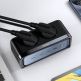 Захранване за ел. мрежа за лаптопи, смартфони и таблети с 2хAC, 2хUSB-A и 2xUSB-C изходи за зареждане на мобилни устройства - McDodo 6in1 GaN Power Strip 70W (черен) 3