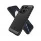 Тънък качествен силиконов (TPU) калъф за Xiaomi 15T Pro - Spigen Rugged Armor Case (черен) 10