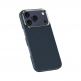 Кевларен кейс с MagSafe за iPhone 17 Pro - Benks Magnetic Armor Tint Kevlar Case 1000D (син) 2