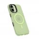 Хибриден удароустойчив кейс с MagSafe за iPhone 17 - Benks Magnetic Lucid Armor Camera Control Case (зелен) 1