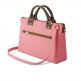 Moshi Urbana Mini Bag - стилна и луксозна кожена чанта за MacBook 12 с отделение за таблети и смартфони (розов) 1