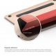 Elago Flip Stand - микрофибърна подложка и поставка за MacBook (черен-червен) 6