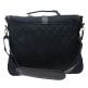Kangol Quilted Satchel Bag - полиестерна чанта с дръжки и презрамка за преносими компютри до 15.4 инча (тъмносиня) 2