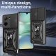 Хибриден удароустойчив кейс с пръстен против изпускане за Samsung Galaxy S26 Edge - Techsuit CamShield Case (черен) 2
