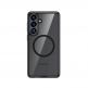 Хибриден удароустойчив кейс с Qi2 за Samsung Galaxy S26 - Benks Magnetic Crystal Case (черен-прозрачен) 1