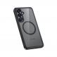 Хибриден удароустойчив кейс с Qi2 за Samsung Galaxy S26 - Benks Magnetic Crystal Case (черен-прозрачен) 2