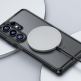 Хибриден удароустойчив кейс с Qi2 за Samsung Galaxy S26 Ultra - Benks Magnetic Crystal Case (черен-прозрачен) 5