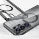 Хибриден удароустойчив кейс с Qi2 за Samsung Galaxy S26 Ultra - Benks Magnetic Crystal Case (черен-прозрачен) 6