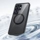 Хибриден удароустойчив кейс с Qi2 за Samsung Galaxy S26 Ultra - Benks Magnetic Crystal Case (черен-прозрачен) 8