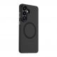 Хибриден удароустойчив кейс с Qi2 за Samsung Galaxy S26 - Benks Magnetic Lucid Armor Case (черен) 2