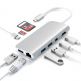 Satechi USB-C Multimedia Adapter - мултифункционален хъб за свързване на допълнителна периферия за MacBook Pro (сребрист) 2