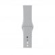 Apple Sport Band S/M & M/L - оригинална силиконова каишка за Apple Watch 38мм, 40мм (бледосив) (Apple Box) 1