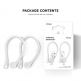 Elago AirPods EarHooks - силиконови кукички за Apple AirPods (бял) 4
