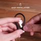 Elago AirPods EarHooks - силиконови кукички за Apple AirPods (черен) 3