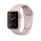 Apple Sport Band S/M & M/L - оригинална силиконова каишка за Apple Watch 42мм, 44мм (бледа роза) (Apple Box) 3