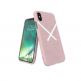 Adidas XbyO Or Moulded Case - поликарбонатов кейс с TPU рамка за iPhone XS, iPhone X (розов) 6