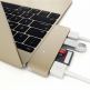 Satechi USB-C USB Hub - мултифункционален хъб за свързване на допълнителна периферия за компютри с USB-C (златист) 4